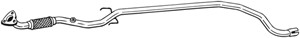 Pakoputki, Keskellä, opel corsa d, corsa d skåp/halvkombi, corsa e, corsa e skåp/halvkombi, 13220795, 13263399, 5854362, 854444