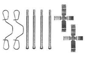 Tarvikesarja, jarrupala, Etuakseli, audi 80 b1 sedan, 80 b2 sedan, vw golf i, jetta i, passat b1, passat b1 variant, passat b2, scirocco