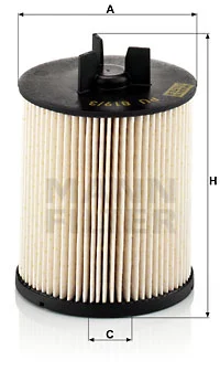 Polttoainesuodatin MANN-FILTER PU 819/3 x