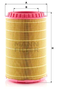 Ilmansuodatin MANN-FILTER C 38 3062
