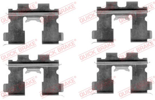Tarvikesarja, jarrupala QUICK BRAKE 109-1163