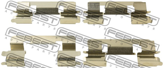 Tarvikesarja, jarrupala FEBEST 0103-CDE120F