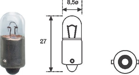 Polttimo, vilkkuvalo MAGNETI MARELLI 002893100000