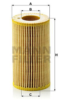 Öljynsuodatin MANN-FILTER HU 718/1 n