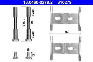 Tarvikesarja, jarrupala, Etuakseli, porsche cayenne, vw touareg, 7L0 698 269 A