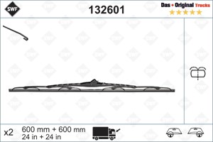 Pyyhkijänsulka, Edessä, iveco,nissan,opel,renault,renault trucks,vauxhall, 1405387, 5001856973