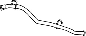 Pakoputki, Takana, opel frontera a sport, vauxhall frontera mk i, 854690, 91140231