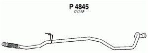 Pakoputki, Keskellä, peugeot 206 sw, 1717-AP