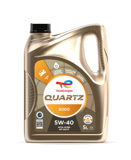 Moottoriöljy TOTAL 5W40 QUARTZ 9000 5L