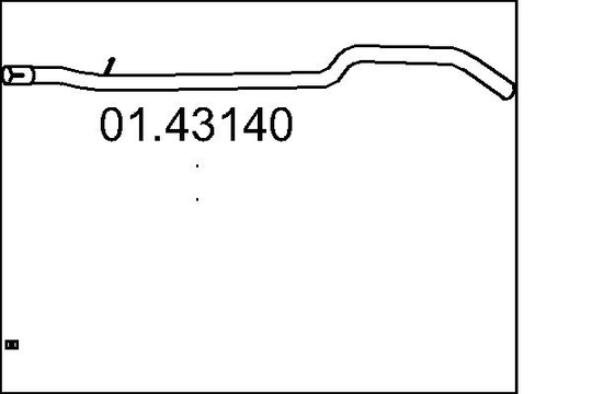 Pakoputki MTS 01.43140
