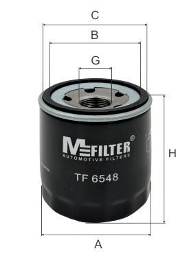 Öljynsuodatin MFILTER TF 6548