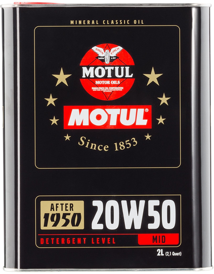 Moottoriöljy MOTUL CLASSIC 20W50