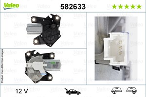 Pyyhkijän moottori, Takana, peugeot 207, 207 sw, 6405JC, 6405-JC, 9680904480