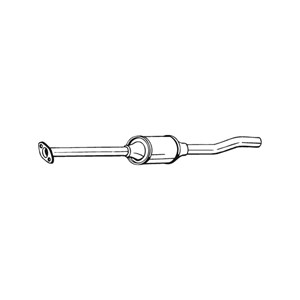 Katalysaattori, Keskellä, seat,skoda,vw, 1K0254400BX, 1K0254401EX