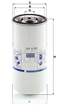 Polttoainesuodatin MANN-FILTER WK 11 052
