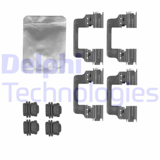 Tarvikesarja, jarrupala DELPHI LX0591