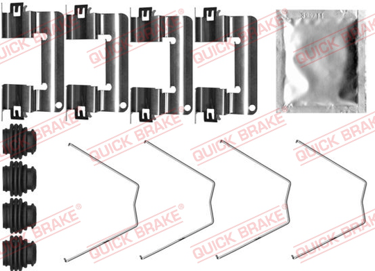 Tarvikesarja, jarrupala QUICK BRAKE 109-0065