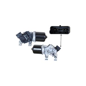 Pyyhkijän moottori, Edessä, citroën c2, c2 enterprise, c3 i, c3 pluriel, 6401 F4, 6401F4