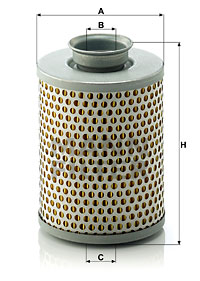 Hydrauliikkasuodatin, ohjaus MANN-FILTER P 919/7