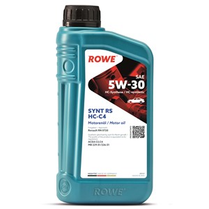Moottoriöljy Rowe Hightec Synt Rs Sae 5W-30 Hc-C4 1L, Universal
