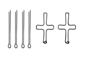Tarvikesarja, jarrupala, Etuakseli, skoda 130, 114 109 900, 5301099000