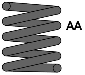 Jousi (auton jousitus), Taka-akseli, renault twingo i, twingo skåp/halvkombi i, 77 00 821 170, 8470199
