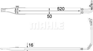 Öljynjäähdytin, tehost.ohjaus, mercedes-benz viano [w639], vito / mixto skåp [w639], vito buss [w639], 639 466 35 24, A 639 466 35 24