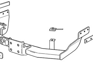 Vetokoukku, vakio, ford transit buss, transit skåp