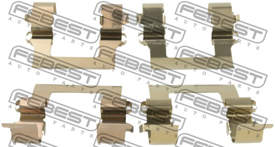 Tarvikesarja, jarrupala FEBEST 0403-CSF