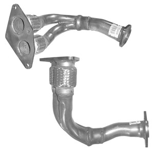 Pakoputki, Edessä, renault megane i, megane cabriolet i, 7700415078, 7700836084