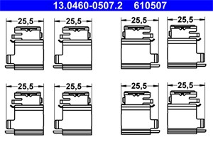 Tarvikesarja, jarrupala, Etuakseli, Taka-akseli, mercedes-benz,nissan,opel,renault,vauxhall, 41 02 732 79R, 41080-00Q0D, 44 19 951, 447