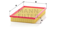 Ilmansuodatin MANN-FILTER C 2991/1