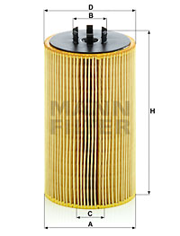 Öljynsuodatin MANN-FILTER HU 13 125/3 x