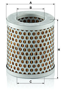 Ilmansuodatin MANN-FILTER C 75/4