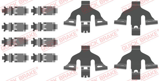 Tarvikesarja, jarrupala QUICK BRAKE 109-0093