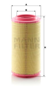 Ilmansuodatin, sopii monia malleja, 81.08405-0033