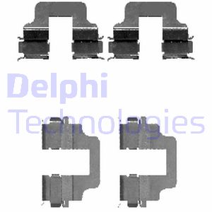 Tarvikesarja, jarrupala DELPHI LX0473