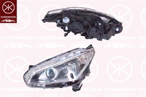 Ajovalo, Oikea, peugeot 208 i, 208 skåp/halvkombi, 9822690180