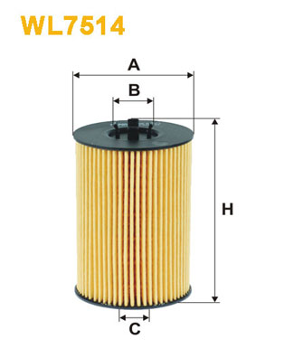 Öljynsuodatin WIX FILTERS WL7514