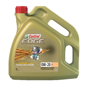 Moottoriöljy Castrol Edge 0W-20 V 4L , Universal