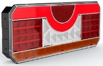 Led-takavalo heijastimella oikea, 12/24 V, JOL