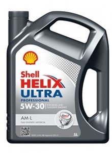 Moottoriöljy Shell Helix Ultra Professional Am-L 5W-30, Universal