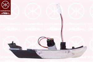 Vilkkuvalo, Ulkopeili, Oikea, skoda octavia ii, octavia combi ii, vw polo, polo sedan iv, 1Z0 949 102D, 1Z0949102D