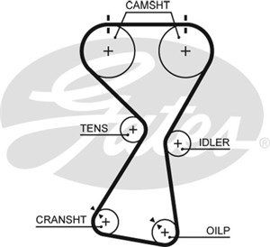Hammashihna, mitsubishi galant viii, galant kombi viii, space runner, space wagon, MD182292, MD331076, MD353700, XD331076