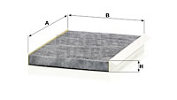 Raitisilmasuodatin MANN-FILTER CUK 2532