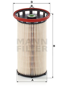Polttoainesuodatin MANN-FILTER PU 8028