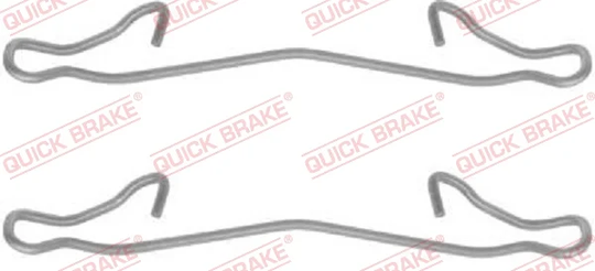 Tarvikesarja, jarrupala QUICK BRAKE 109-1121