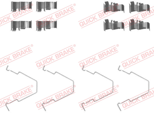 Tarvikesarja, jarrupala QUICK BRAKE 109-1652