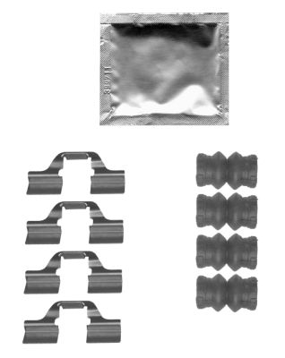 Tarvikesarja, jarrupala TEXTAR 82519500