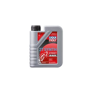 Moottoriöljy LIQUI MOLY Motorbike 2T Synth Street Race 1L, Universal
